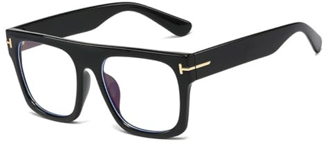 EYEGLSMST Großer Quadratische Lesebrille für Damen Herren, Stilvolle Blaulicht Blockierende Computerleser, Gross Brillenmüdigkeit vorbeugen Leser Brille