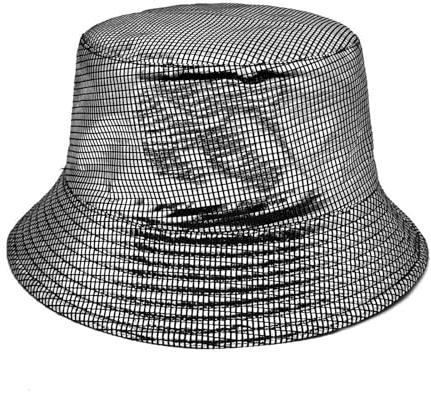 YAMEIZE Trendy Waterproof Bucket Hat Reversible - Rain Hat for Women Men Double Side Fisherman Hats Sun Hat Hiking Climbing Party Outdoor Black