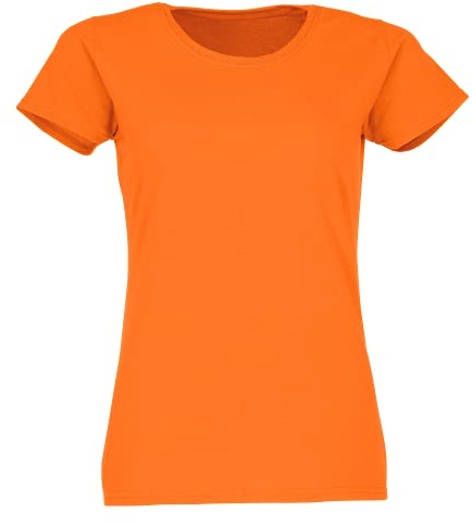 Fruit of the Loom Ladies Valueweight Damen T-Shirt + Web-Textilien24 Beutel