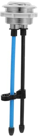 LIFKOME Botón Doble Descarga para Tanque de Inodoro Accesorio Resistente y Funcional con Varilla para Instalación Sencilla Baño Doméstico y Hotelero