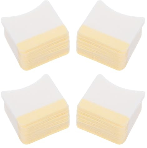Bogenförmige Make Up Entferner Pads 160 Stück Baumwolle