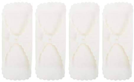 Hoement Compresas Menstruales Reutilizables de Algodón Transpirables con Capa y Forro para Postparto, 4 Unidades para Mujeres en Periodo Menstrual
