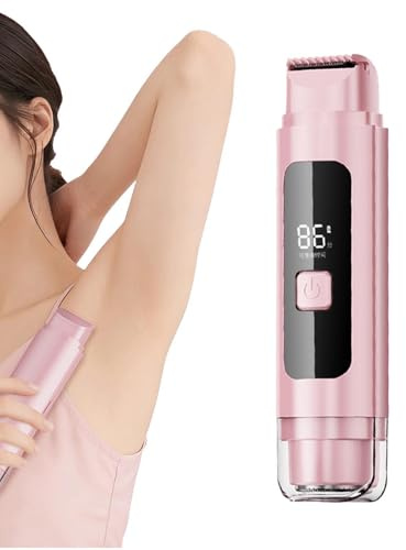 Recortadora De Bikini Para Mujer Afeitadora Corporal Recargable En Seco Y | Recortadora De Bikini Para Cara, Axilas, Brazos, Piernas, Zonas Íntimas, Hogar, Viajes, Spa