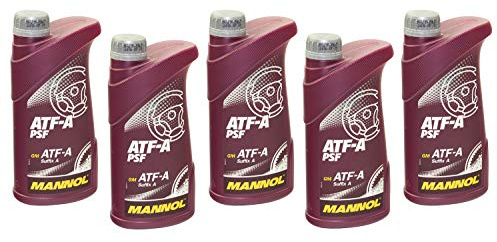 Hydraulikflüssigkeit Servoöl Getriebeöl MANNOL ATF-A PSF 5 Liter