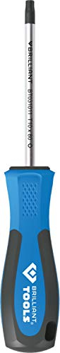 BRILLIANT TOOLS BT031011 Tournevis TORX, T10 x 80 mm [Powered by KS TOOLS]