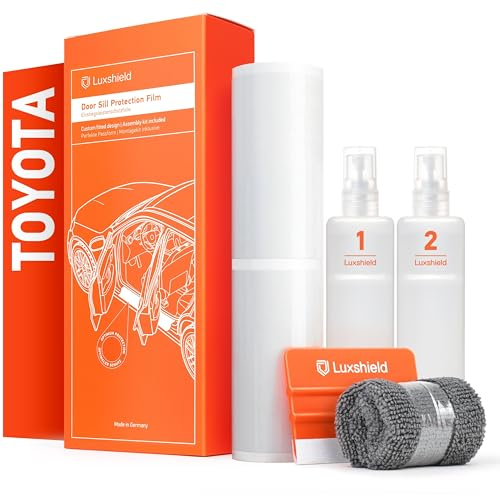 Luxshield Auto Einstiegsleisten Schutz für Toyota Yaris 4 (IV) XP21 I 2020-2025 - Schutzfolie Autotür Zubehör Zierleisten Lackschutzfolie Transparent