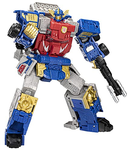 Transformers Spielzeug Legacy Evolution Commander-Klasse Armada Universe Optimus Prime, 19 cm, Action-Figur für Jungen und Mädchen ab 8