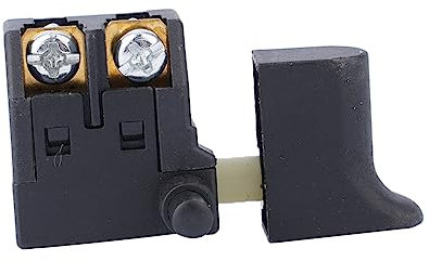 Interruptor de regulación de velocidad de 1 pieza, interruptor de botón de gatillo de 250V for taladro eléctrico, máquina de corte, herramienta eléctrica Accesorios de repuesto para cortacésped ( Colo
