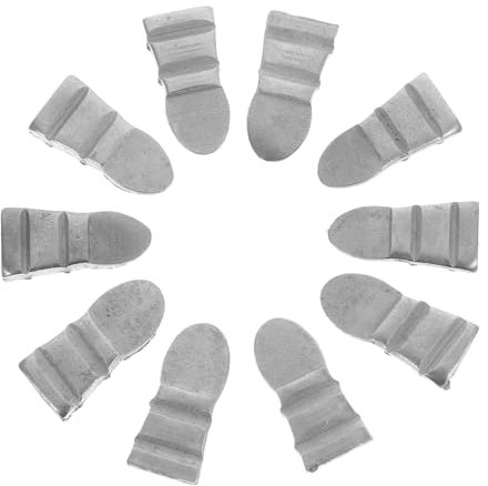 TOKIDNY 10pcs Hammer Handle Wedge Metal Wedge for Handles Reinforced Steel for Stability Durability