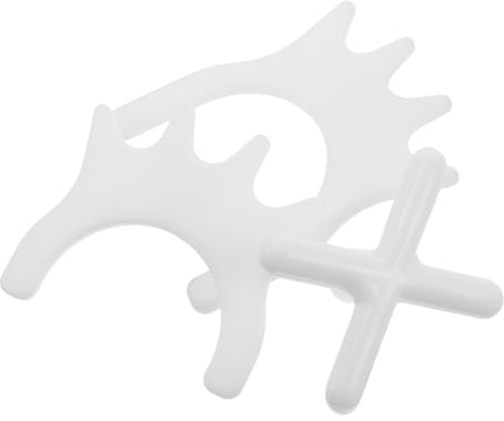 GRIRIW 3 Piezas 3 Piezas Cabezales de Puente para Taco de Billar de Plástico Deslizante Accesorios Compatibles Mesas de Billar para Sala de Juegos Soporte Estable y Portátil