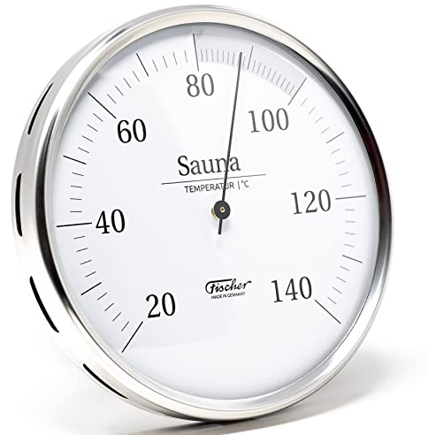 Fischer bastu termohygrometer, Apachi-trä, 155 x 130 mm En storlek Flerfärgad