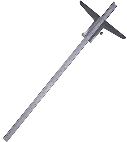 LTF Messschieber Tiefe cinquantesimale 300 mm Edelstahl Nonius Messschieber
