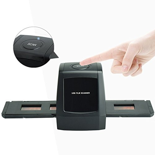 DIGITNOW!Film Scanner Convert 35mm/135 Negatives and Slides to Digital Format,Support XP/Vista/Windows7 .8.10(Not Support Mac)
