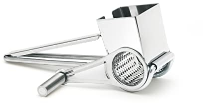 Giannini Extragourmet Tritaformaggio a tamburo con manovella Acciaio inox