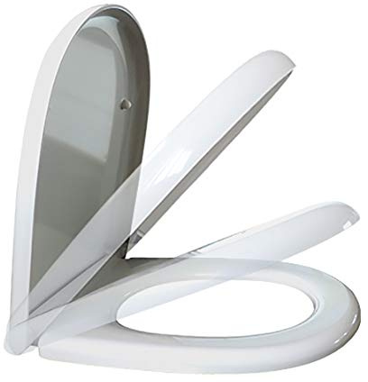 Coprivaso termoindurente avvolgente, compatibile Grace Globo Soft Close, bianco
