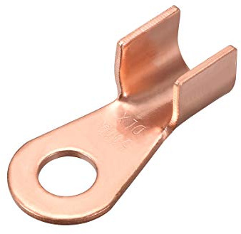 sourcing map OT-500A Open-End Copper Crimp Terminal Lugs AWG 1/0-4/0 Battery Cable Connector