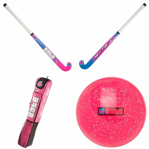 BYTE HX1 Hockey Stick, HX Bag and Glitter Ball Package Set