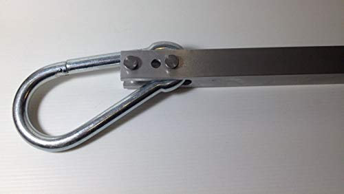 Heavy Duty Aluminium Universal Mobility Scooter Trailer Tow Bar, Shopping Trolley Cart Towing Hitch