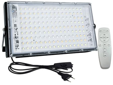 Lampe de Culture Spectre Complet 400W LED Grow Light,Lampe de Croissance avec infrarouge IR,Lampe Plante Interieur avec Télécommande complet pour plantes d'intérieur, légumes et fleurs