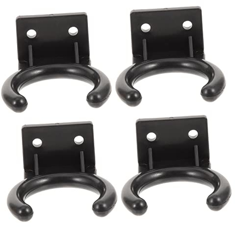 COOPHYA 4stücke Mikrofonhalter Wand Aus Kunststoff Platzsparender Mikrofonhaken Mit Kompakter Bauweise Für Home Ktv Und Konferenz Schont Mikrofon Aufbewahrung Für Kabellose Und Kabelgebund