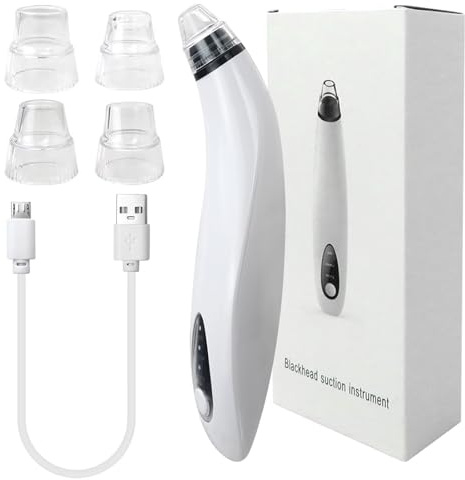 Icelily 2025 Version Blackhead Remover Vacuum, Black Head Remover for Face, Pore Vacuum for Men and Women, USB Interface Type Blackhead Remover Tools