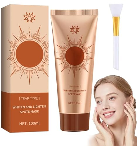 Kräuter-Peel-Off-Gesichtsmaske, Anti-Falten-Peel-Off-Gesichtsmaske gegen dunkle Flecken mit Pinsel, tiefenwirksame Pflege und Porenverfeinerung für alle Hauttypen (1pcs)