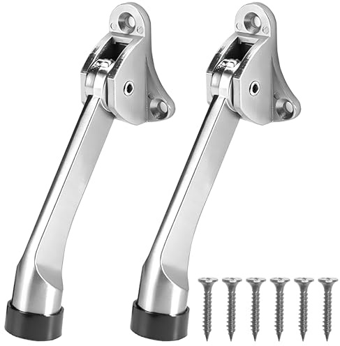 Rieoany 2 Fermaporta Pesanti, Silenziosi E Antiscivolo, Lega di Zinco, Ferma Porte E Finestre Per Casa E Ufficio