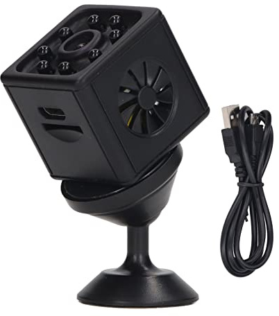 YUMILI Caméra sans fil 1080p WiFi Mini Enregistrement Caméra à domicile de sécurité haute définition pour surveillance intérieure extérieure