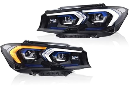Faros Faro Para Serie 3 G20 G28 2019 2020 2021 2022 Luces De Coche Faros LED Proyector Cabeza Lámpara Luz De Circulación Diurna Accesorios De Automóvil