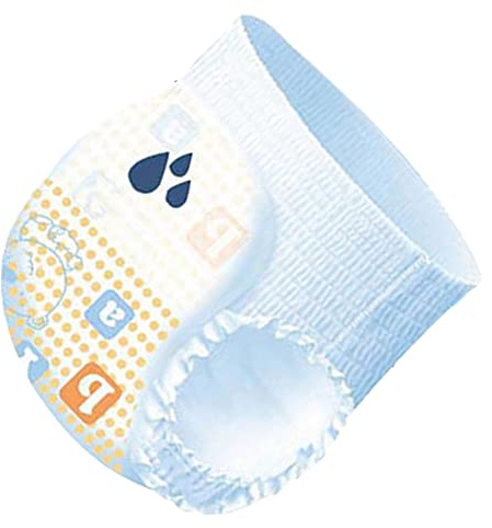 Badafaci Pantalones de Natación Desechables para Bebés, Tela Suave No Tejida con Cintura Elástica para Niños Pequeños, Capa Exterior Absorbente para Nadar en la Playa y la Piscina (XXL por encima de