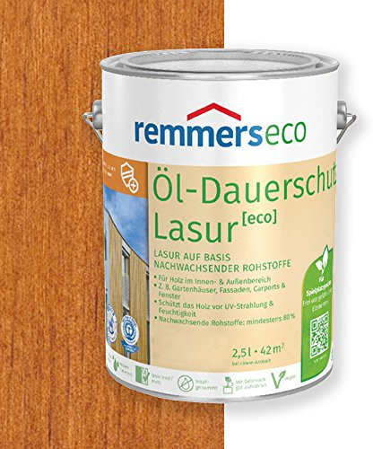Remmers Öl-Dauerschutz-Lasur [eco] (2,5 l, teak)