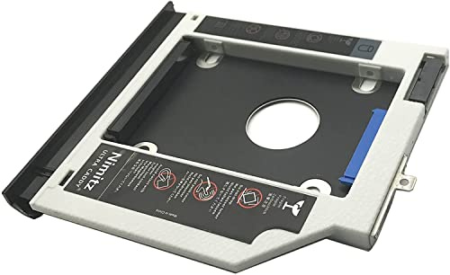 WORTMANN AG NB Mobile ODD Einbaurahmen 9,5 mm f. 2,5 Zoll HDD/SSD für 6.3 cm 7mm HDD/SSD im Ultra-Slim ODD-Schacht