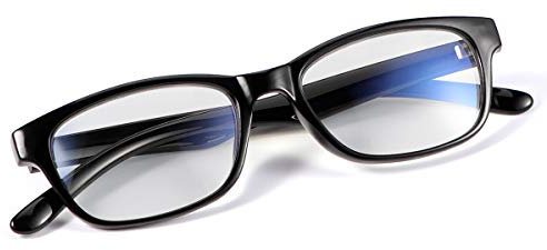 Multifocal Progresivo Gafas de Lectura Hombres Mujeres Computer Filtro de luz Azul de enfoque múltiple Presbicia Inteligente Anteojos Retro de Ligero Marco Cómodos sin línea Lectores (Negro, 1.50, x)