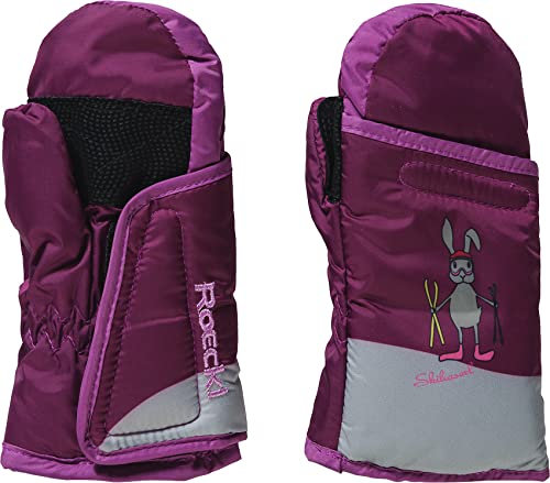 Roeckl Kinder FEX Handschuhe, Berry-Grey, EU 0