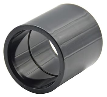 Manchon Adhésif en PVC - 40 mm x 40 mm - Raccord de Tuyau - Adhésif des Deux Côtés - PN 16 - Diamètre 40 mm