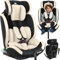 KIDIZ® Autokindersitz Triangle Premium Kindersitz Kinderautositz | Autositz Sitzschale | 9 kg - 36 kg 1-12 Jahre | Gruppe 1/2/3 | universal | zugelassen nach ECE R129/03 | mit Isofix