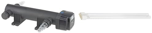 Oase 56869 UVC Vorklärgerät Vitronic 24 W geeignet für Teiche bis 25 m³ & 56237 Ersatzlampe UVC 24 W, passend für Bitron C 24 W und FiltoMatic CWS 12000