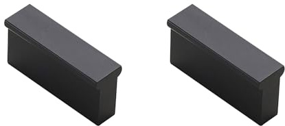 Schubladengriffe 32mm Lochabstand, 2 Stück Schrankgriffe Aluminium Griffen | Schubladengriffe Eloxierte Möbelgriffe Lochabstand 32mm Küchengriffe Schwarz Türgriffe Griffe für Kleiderschrank 32mm/1.3in