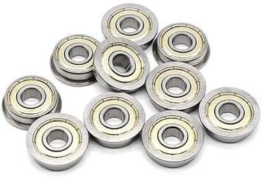 10PCS ABEC-7 F608ZZ F608 ZZ 8x22x7mm With Flange Miniature Deep Groove F608 Ball Bearing F608-2Z CNC Milling Machine Pulleys FXPCGZISH