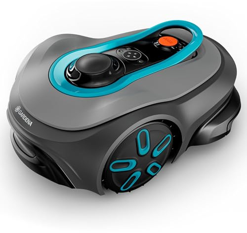 Gardena Smart SILENO Free Set 600 m² Robotic Lawnmower, Wireless, for lawns up to 600 m², LONA Intelligence, Without Boundary Wire, Quiet Operation, Intelligent Mower, app Control, UK Plug (19921-28)