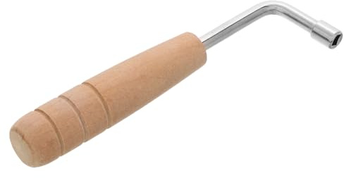 GARVALON Präziser Stimmschlüssel für Leier Harfe mit Metall Vierkantgriff Effiziente Stimmung für Saiteninstrumente für Musiker und Harfenspieler