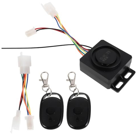 TOVINANNA Sistema de Alarma para Motocicleta y Bicicletas Eléctricas Mando Remoto y de Seguridad 36-72v, Adecuado para Uso Urbano y Transporte Personal