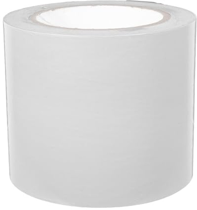 CIMAXIC Pellicola protettiva in alluminio estruso: 10 cm di larghezza, facile da rimuovere, autoadesiva e temporanea - Protezione per superfici edili, telai di finestre e stipiti delle porte