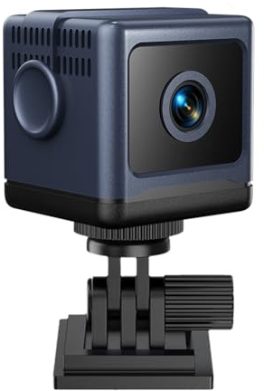 Xnuiasqe Telecamera di Sorveglianza Wireless WiFi HD 1080p per Esterni con Funzione di Rilevamento Movimento e Allerta di Sicurezza