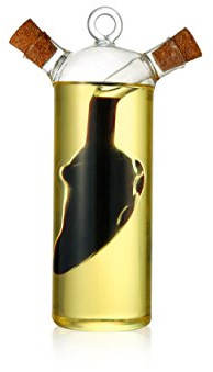 Olive Oil and Vinegar Dual Glass Dispenser Bottle (VB10)