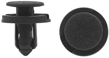 sourcing map 30x Plastik Nieten 8mm Bohrung 18mm Kopf Für Auto | Für Busse, Züge, Flugzeuge, LKW, Wohnwagen, Schnelle Und Dauerhafte Befestigung