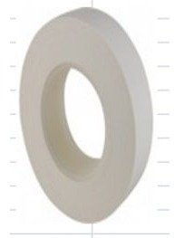 Plymouth N-10 - Cinta electrico/a pvc 25mx25x0,13mm blanco