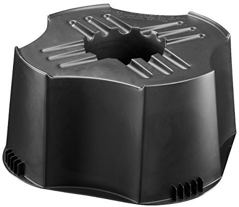 Black Water Butt Stand, Harcostar Barrel Base, Made in UK, Recycled Plastics, Strong & Sturdy