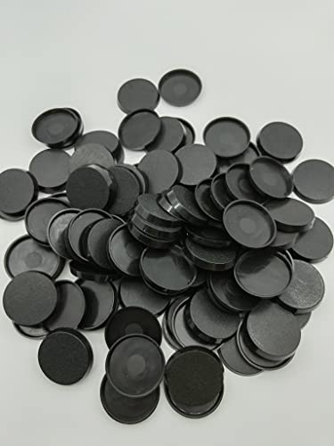 Runde Sockel, 32 mm, für Warhammer 40 K + AoS Games Workshop Wargame Bitz, 100 Stück
