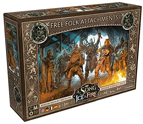 CMON, A Song of Ice & Fire – Verstärkungen des Freien Volks I, Erweiterung, Tabletop, 2 Spieler, Ab 14+ Jahren, 45+ Minuten, Deutsch, Mehrsprachig